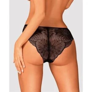 Mibelia Höschen Schwarz von Obsessive