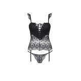 Alena Korsett & Tanga Schwarz von Beauty Night Fashion | Fesselliebe.de