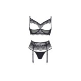 Chiara 3er Set Schwarz von Beauty Night Fashion | Fesselliebe.de