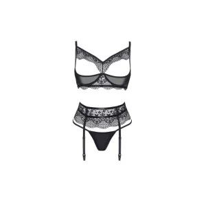 Chiara 3er Set Schwarz von Beauty Night Fashion