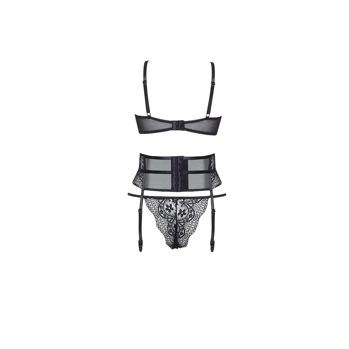 Chiara 3er Set schwarz von Beauty Night Fashion kaufen | Fesselliebe