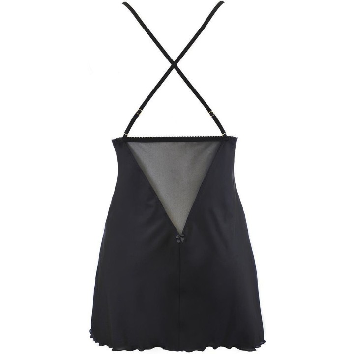 Babydoll & String Schwarz V-10479 von Axami | Fesselliebe.de