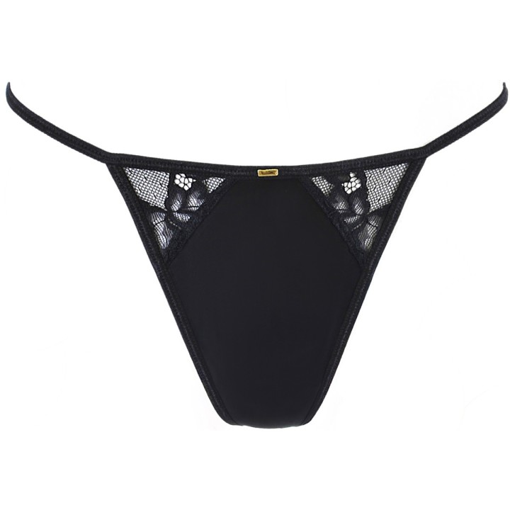 Babydoll & String Schwarz V-10479 von Axami | Fesselliebe.de
