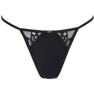 Babydoll & String Schwarz V-10479 von Axami