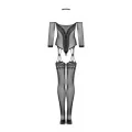 Bodystocking G333 Schwarz von Obsessive
