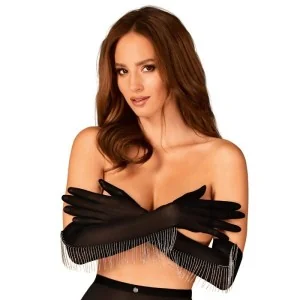 Milladis Gloves Schwarz von Obsessive