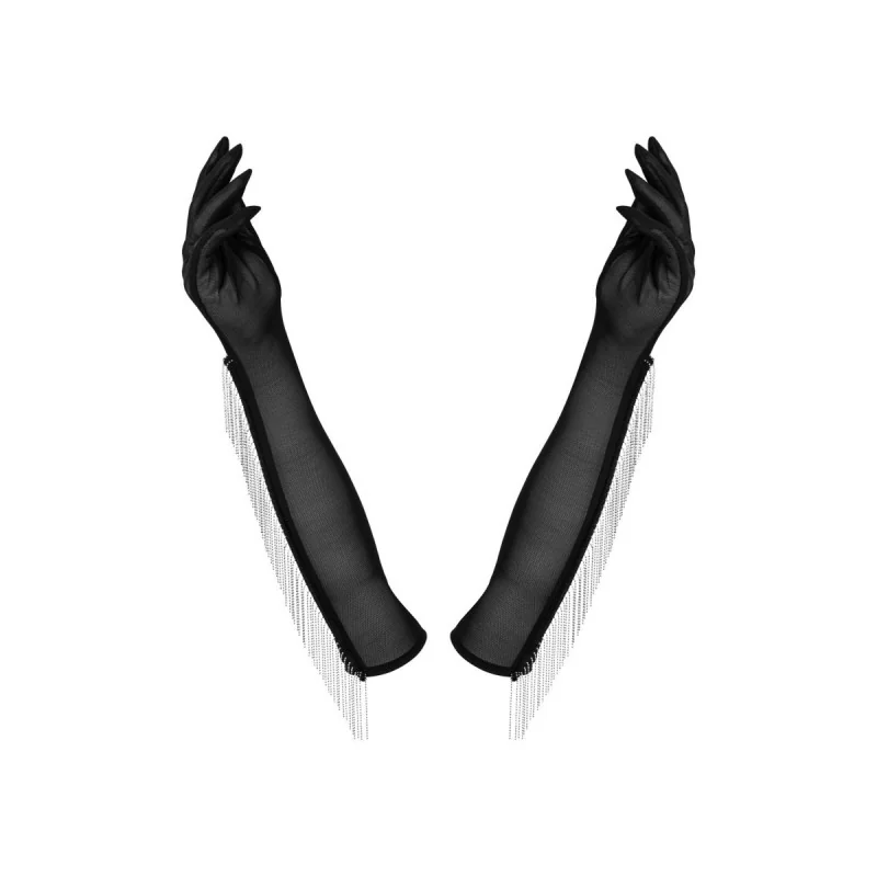 Milladis Gloves schwarz von Obsessive kaufen | Fesselliebe 2