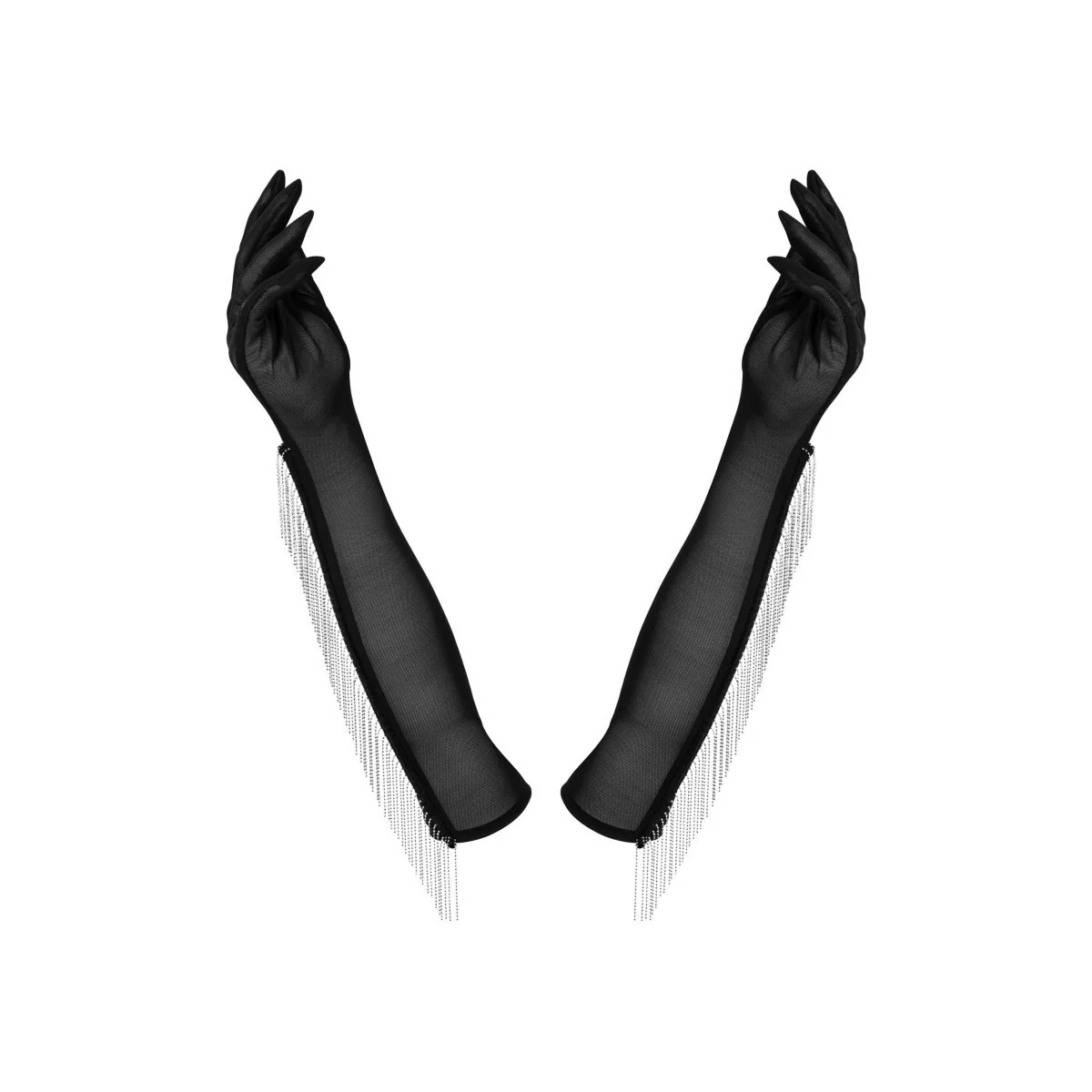 Milladis Gloves schwarz von Obsessive kaufen | Fesselliebe