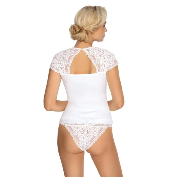 Gizela Shirt weiß von Róza kaufen | Fesselliebe