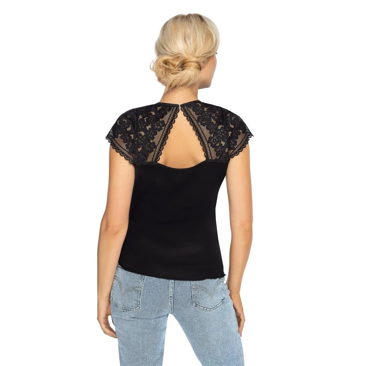 Gizela Shirt schwarz von Róza kaufen | Fesselliebe