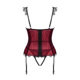 Denissa Korsett & Tanga Rot von Obsessive | Fesselliebe.de