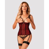 Denissa Korsett & Tanga Rot von Obsessive | Fesselliebe.de