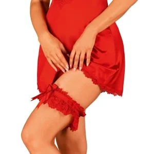 Amor Cherris Garter rot von Obsessive kaufen | Fesselliebe