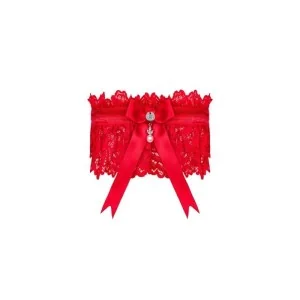 Amor Cherris Garter Rot von Obsessive