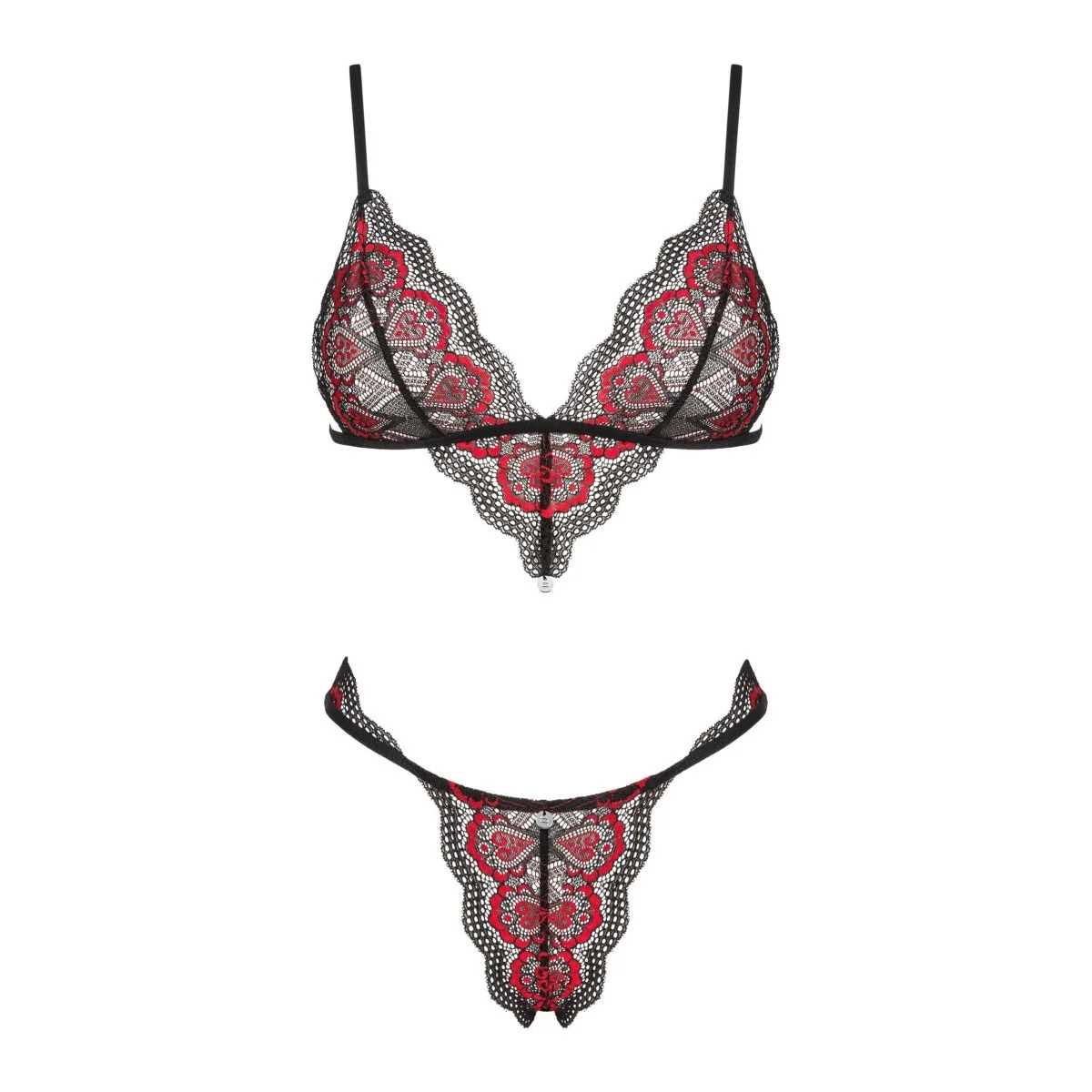 Morenty 2er Set schwarz von Obsessive kaufen | Fesselliebe