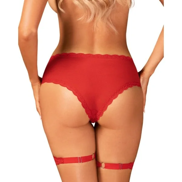 Belovya Garter Höschen rot von Obsessive kaufen | Fesselliebe