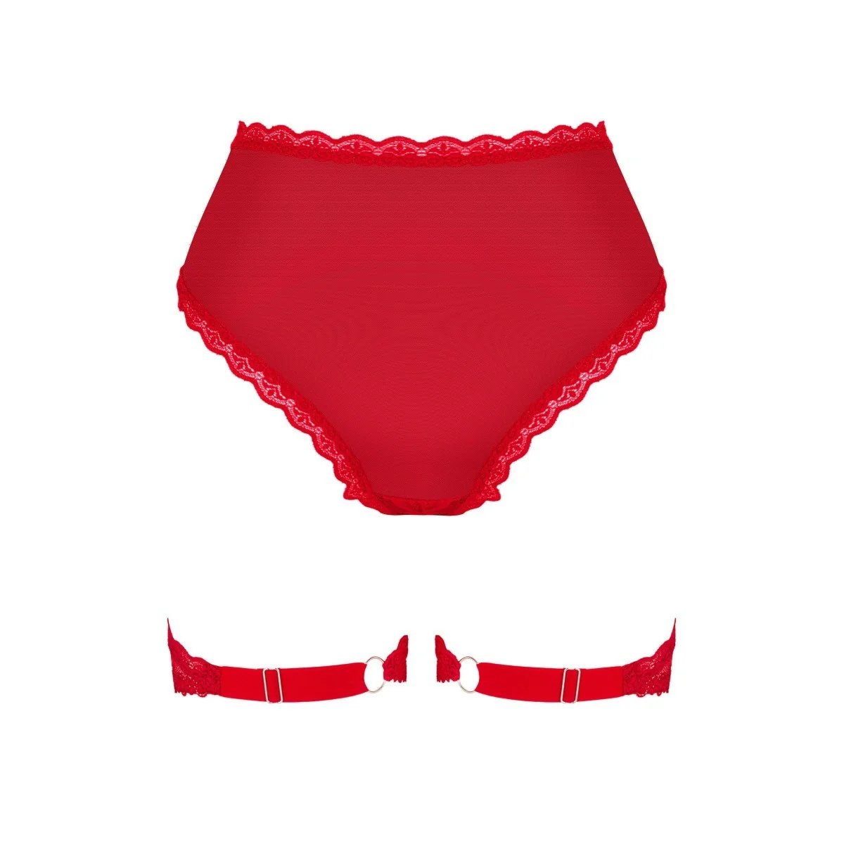 Belovya Garter Höschen rot von Obsessive kaufen | Fesselliebe