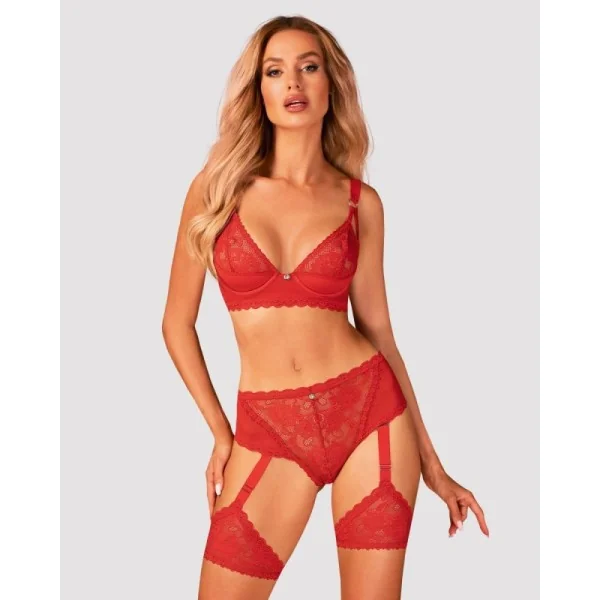 Belovya BH rot von Obsessive kaufen | Fesselliebe