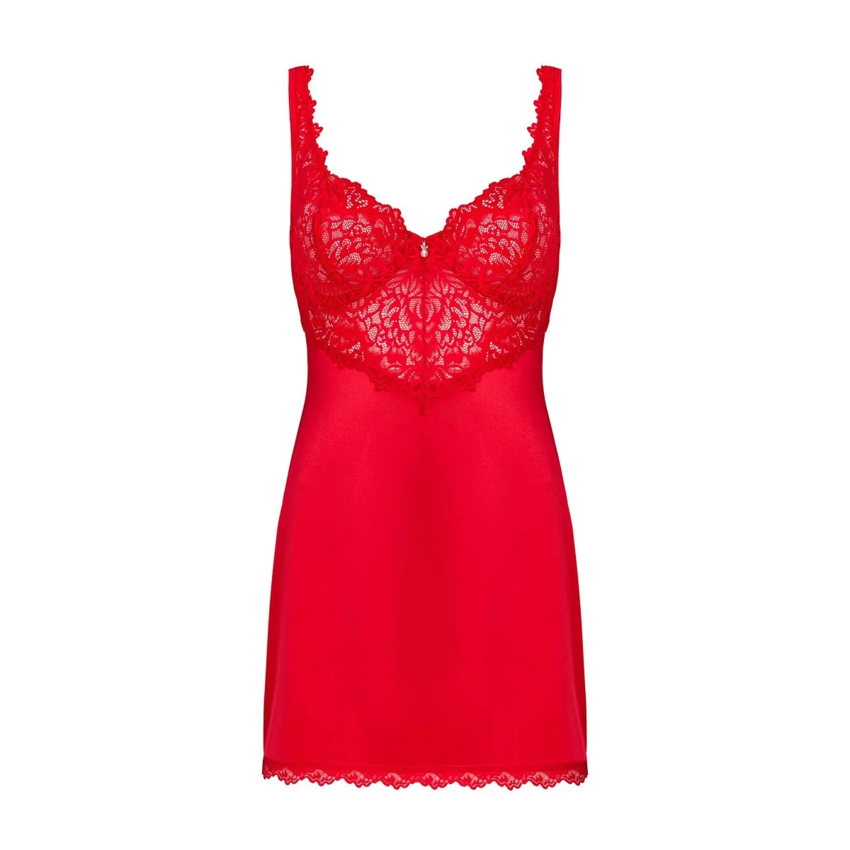 Amor Cherris Chemise & Tanga rot von Obsessive kaufen | Fesselliebe