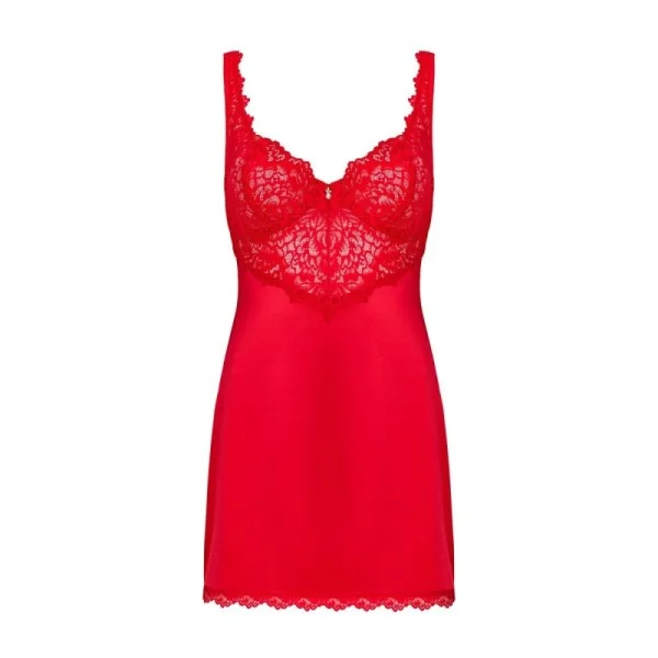 Amor Cherris Chemise & Tanga Rot von Obsessive | Fesselliebe.de