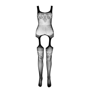 Eco Bodystocking Bs008 Schwarz von Passion Eco Collection