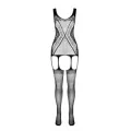 Eco Bodystocking Bs007 Weiss von Passion Eco Collection