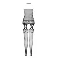 Eco Bodystocking Bs006 Weiss von Passion Eco Collection