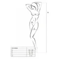 Eco Bodystocking Bs006 Weiss von Passion Eco Collection