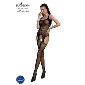 Eco Bodystocking Bs005 Schwarz von Passion Eco Collection