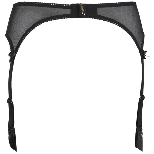 Strumpfgürtel Schwarz-Rot V-9882 von Axami | Fesselliebe.de