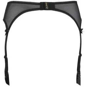 Strumpfgürtel Schwarz-Rot V-9882 von Axami