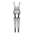 Eco Bodystocking Bs004 Rot von Passion Eco Collection