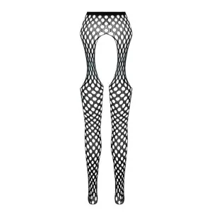 Eco Strumpfhose Ouvert S003 Rot von Passion Eco Collection