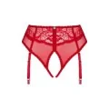 Dagmarie Garter Höschen Rot von Obsessive