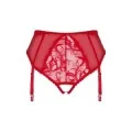 Dagmarie Garter Höschen Rot von Obsessive