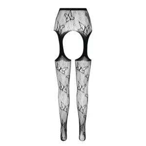 Eco Strumpfhose Ouvert S001 Weiss von Passion Eco Collection