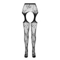 Eco Strumpfhose Ouvert S001 Rot von Passion Eco Collection