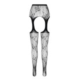 Eco Strumpfhose Ouvert S001 Schwarz von Passion Eco Collection | Fesselliebe.de
