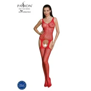 Eco Bodystocking Bs010 Rot von Passion Eco Collection
