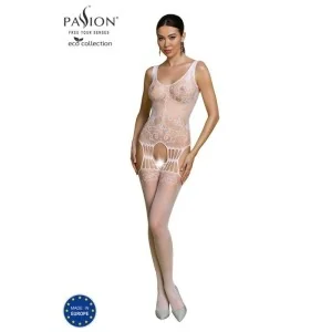 Eco Bodystocking Bs009 Weiss von Passion Eco Collection
