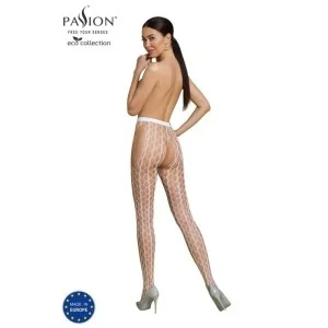 Eco Strumpfhose Ouvert S007 Weiss von Passion Eco Collection