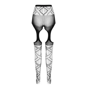 Eco Straps-Strumpfhose S005 Weiss von Passion Eco Collection