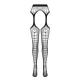 Eco Straps-Strumpfhose S008 Weiss von Passion Eco Collection | Fesselliebe.de