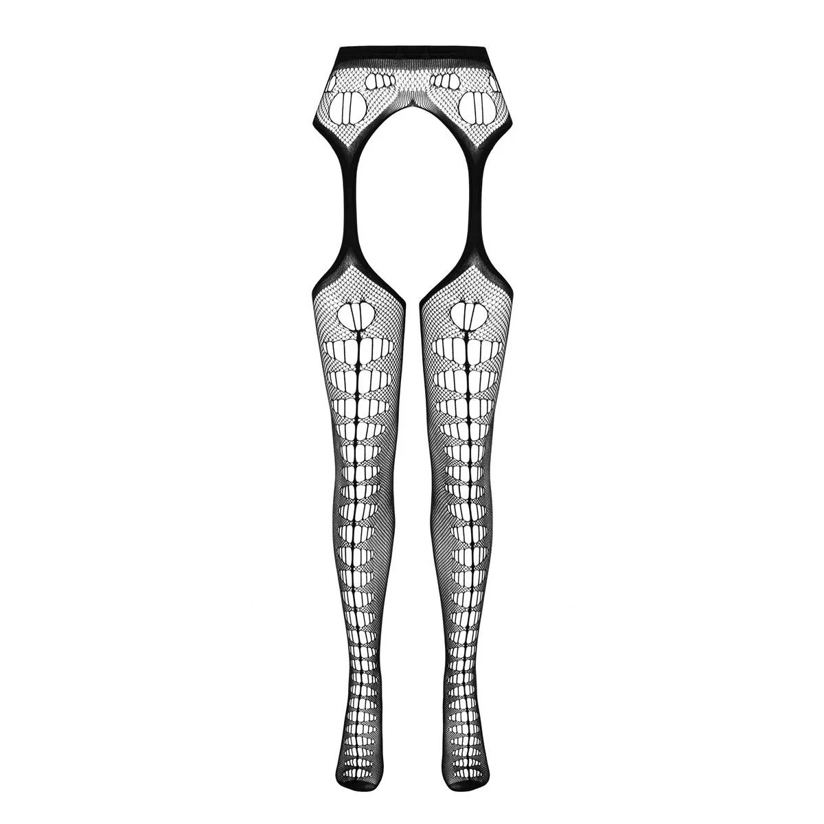 Eco Straps-Strumpfhose S008 weiß von Passion Eco Collection kaufen | Fesselliebe