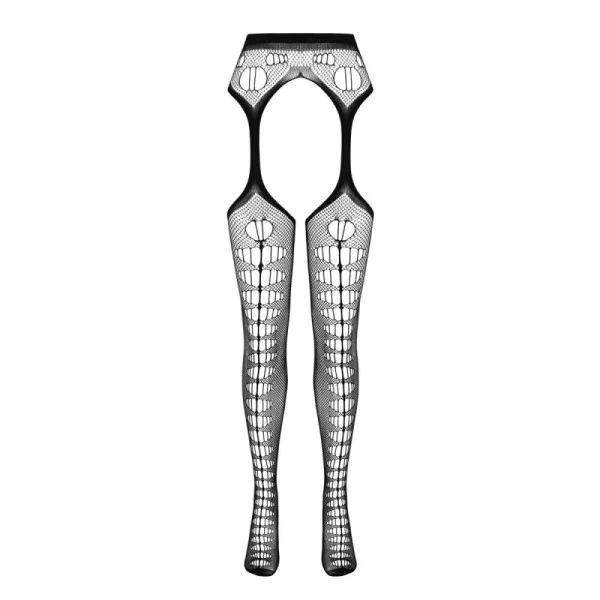 Eco Straps-Strumpfhose S008 weiß von Passion Eco Collection kaufen | Fesselliebe