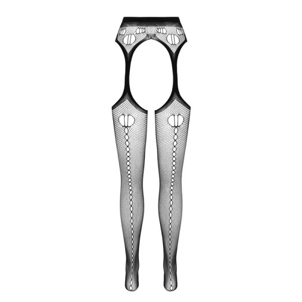 Eco Straps-Strumpfhose S008 weiß von Passion Eco Collection kaufen | Fesselliebe