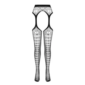 Eco Straps-Strumpfhose S008 Rot von Passion Eco Collection