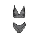 Amberly Size Plus 2er Set Schwarz von Passion Size Plus | Fesselliebe.de