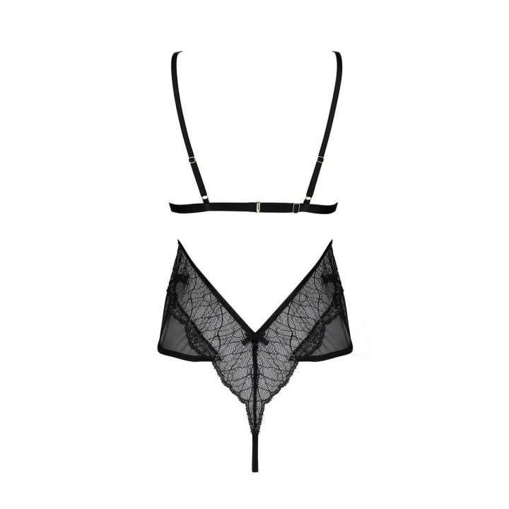 Amberly Size Plus Body Schwarz von Passion Size Plus | Fesselliebe.de