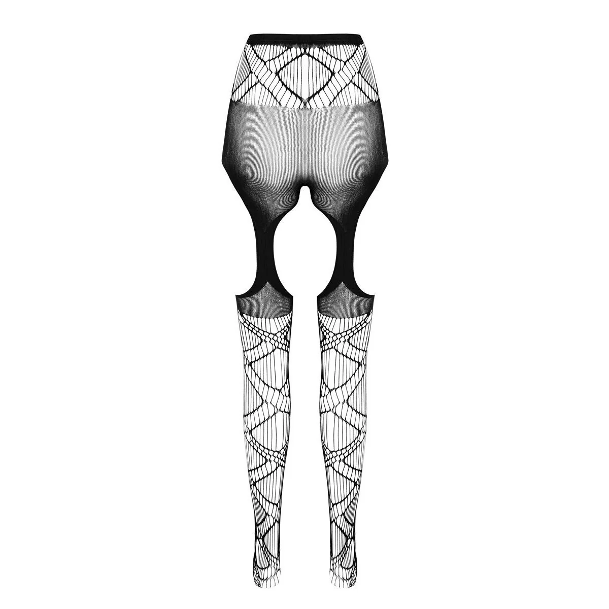 Eco Straps-Strumpfhose S005 schwarz von Passion Eco Collection kaufen | Fesselliebe